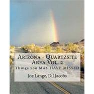 Arizona - Quartzsite Area by Lange, Joe; Jacobs, D. J., 9781450586962