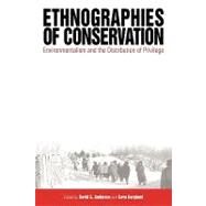 Ethnographies Of Conservation by Anderson, David G.; Berglund, Eeva K., 9781571816962
