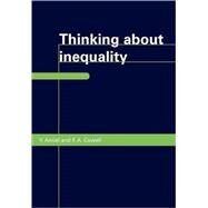 Thinking about Inequality: Personal Judgment and Income Distributions by Yoram Amiel , Frank Cowell, 9780521466967