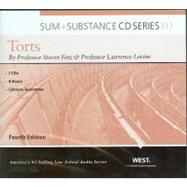 Sum and Substance Audio on Torts, 4th (CD) by Finz, Steve; Levine, Lawrence, 9780314926968