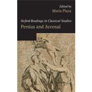 Persius and Juvenal by Plaza, Maria, 9780199216970