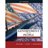 Government by the People, 2011 National Edition, AP* Twenty Fourth Edition by David B. Magleby;   Paul C. Light;   Christine L. Nemacheck;   David M. OBrien;   J. W. Peltason;   Thomas E. Cronin, 9780132566971