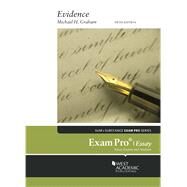 Exam Pro on Evidence (Essay) by Graham, Michael H., 9781684676972