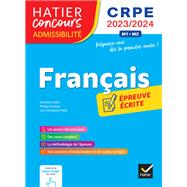 Franais - CRPE 2023 - Epreuve crite d'admissibilit by Micheline Cellier; Philippe Dorange; Jean-Christophe Pellat, 9782401086975