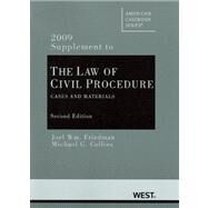 The Law of Civil Procedure by Friedman, Joel William, 9780314906977