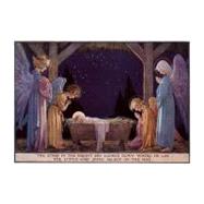 Angels at Manger of Baby Jesus - Christmas Cards: 6 Cards Individually Bagged With Envelopes & Header by Tarrant, Margaret, 9781595836977