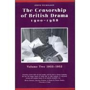 The Censorship of British Drama, 1900-1968 by Nicholson, Steve, 9780859896979