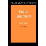 Unjust Enrichment by Birks, Peter, 9780199276981
