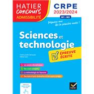 Sciences et Techno - CRPE 2023-2024 - Epreuve crite d'admissibilit by Ccile Laruelle-Detroussel; Hlne Lesot, 9782401086982