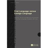 First Language versus Foreign Language by Breuer, Esther Odilia, 9783631646984