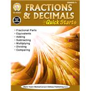 Fractions & Decimals Quick Starts, Grades 4-8+ by Shiotsu, Vicky; Dieterich, Mary, 9781622236985