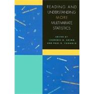 Reading and Understanding More Multivariate Statistics by Grimm, Laurence G., 9781557986986