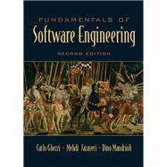 Fundamentals of Software Engineering by Ghezzi, Carlo; Jazayeri, Mehdi; Mandrioli, Dino, 9780133056990