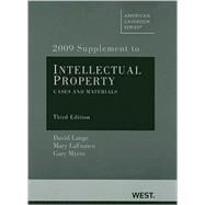 Intellectual Property, Cases and Materials, 3d, 2009 Supplement by Lange, David, 9780314206992