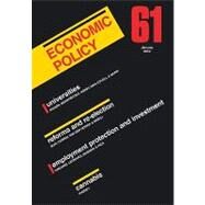 Economic Policy 61 by De Menil, Georges; Portes, Richard; Sinn, Hans-Werner; Jappelli, Tullio; Lane, Philip; Martin, Philippe; Van Ours, Jan, 9781405196994