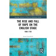 The Rise and Fall of Rape on the English Stage by Anne Greenfield, 9781032676999