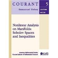 Nonlinear Analysis on Manifolds by Hebey, Emmanuel, 9780821827000