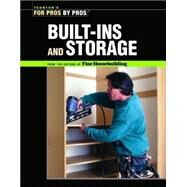Built-Ins and Storage by FINE HOMEBUILDING EDITORS, 9781561587001