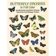 Butterfly Stickers in Full Color by Grafton, Carol Belanger, 9780486267005
