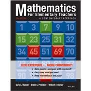 Mathematics for Elementary Teachers by Musser, Gary L.; Peterson, Blake E.; Burger, William F., 9781118487006