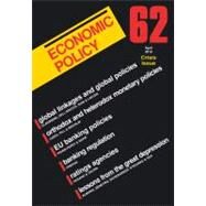 Economic Policy 62 Financial Crisis Issue by De Menil, Georges; Portes, Richard; Sinn, Hans-Werner; Jappelli, Tullio; Lane, Philip; Martin, Philippe; Van Ours, Jan, 9781405197007