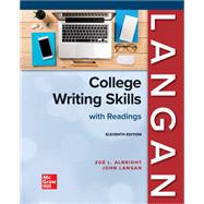 College Writing Skills with Readings [Rental Edition] by John Langan, 9781264307012