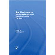 New Challenges for Stateless Nationalist and Regionalist Parties by Hepburn; Eve, 9781138977013