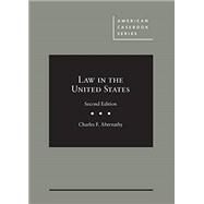 LAW IN THE UNITED STATES by Abernathy, Charles F., 9780314267016