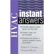 Hvac Instant Answers by Curtiss, Peter; Breth, Newton, 9780071387019