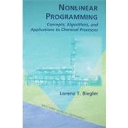 Nonlinear Programming by Biegler, Lorenz T., 9780898717020