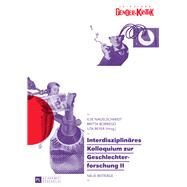 Interdisziplinres Kolloquium Zur Geschlechterforschung II by Nagelschmidt, Ilse; Borrego, Britta; Beyer, Uta, 9783631627020