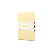 Moleskine Messages Postal Notebook, Large, Plain, Frangipane Yellow, Soft Cover (4.5 x 6.75) by Unknown, 9788866137023