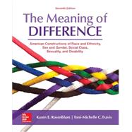 The Meaning of Difference: American Constructions of Race and Ethnicity, Sex and Gender, Social Class, Sexuality, and Disability by Rosenblum, Karen; Travis, Toni-Michelle, 9780078027024