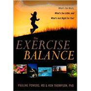 The Exercise Balance What?s Too Much, What?s Too Little, and What?s Just Right for You! by Powers, Pauline; Thompson, Ron, 9780936077024