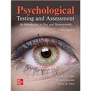 Psychological Testing and Assessment [Rental Edition] by COHEN, 9781260837025