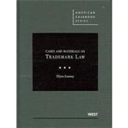 Cases and Materials on Trademark Law by Lunney, Glynn, 9780314907028