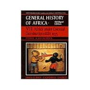 Africa Under Colonial Domination, 1880-1935 by Boahen, A. Adu, 9780520067028