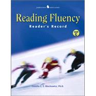 Reading Fluency,  Reader's Record, Level E by Blachowicz, Camille, 9780078457029