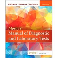 Mosby's Manual of Diagnostic and Laboratory Tests by Pagana, 9780323697033
