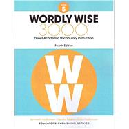 Wordly Wise 3000, Student Book 5 w/Quizlet - Item #: 1585194 by Hodkinson, Kenneth; Adams, Sandra; Hodkinson, Erika, 9780838877036