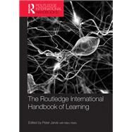The Routledge International Handbook of Learning by Jarvis; Peter, 9781138577039