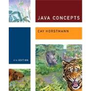 Java Concepts, 4th Edition by Cay S. Horstmann (San Jose State Univ.), 9780471697046