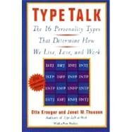 Type Talk by KROEGER, OTTOTHUESEN, JANET M., 9780440507048