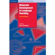 Materials Development in Language Teaching by Edited by Brian Tomlinson, 9780521157049