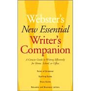 Webster's New Essential Writer's Companion by Webster's New World Dictionary, 9780618837052