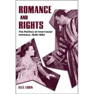 Romance And Rights by Lubin, Alex, 9781578067053