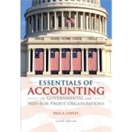 Essentials of Accounting for Governmental and Not-for-profit Organizations by Copley, Paul, 9780073527055