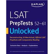 Lsat Preptests 52-61 Unlocked by Kaplan Test Prep, 9781506237060