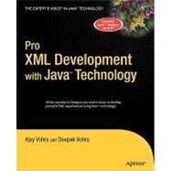 Pro XML Development with Java Technology by Vohra, Ajay, 9781590597064