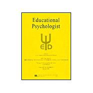 Educational Psychology : Yesterday, Today and Tomorrow - A Special Issue of Educational Psychologist by Good, Thomas L.; Levin, Joel R., 9780805897067